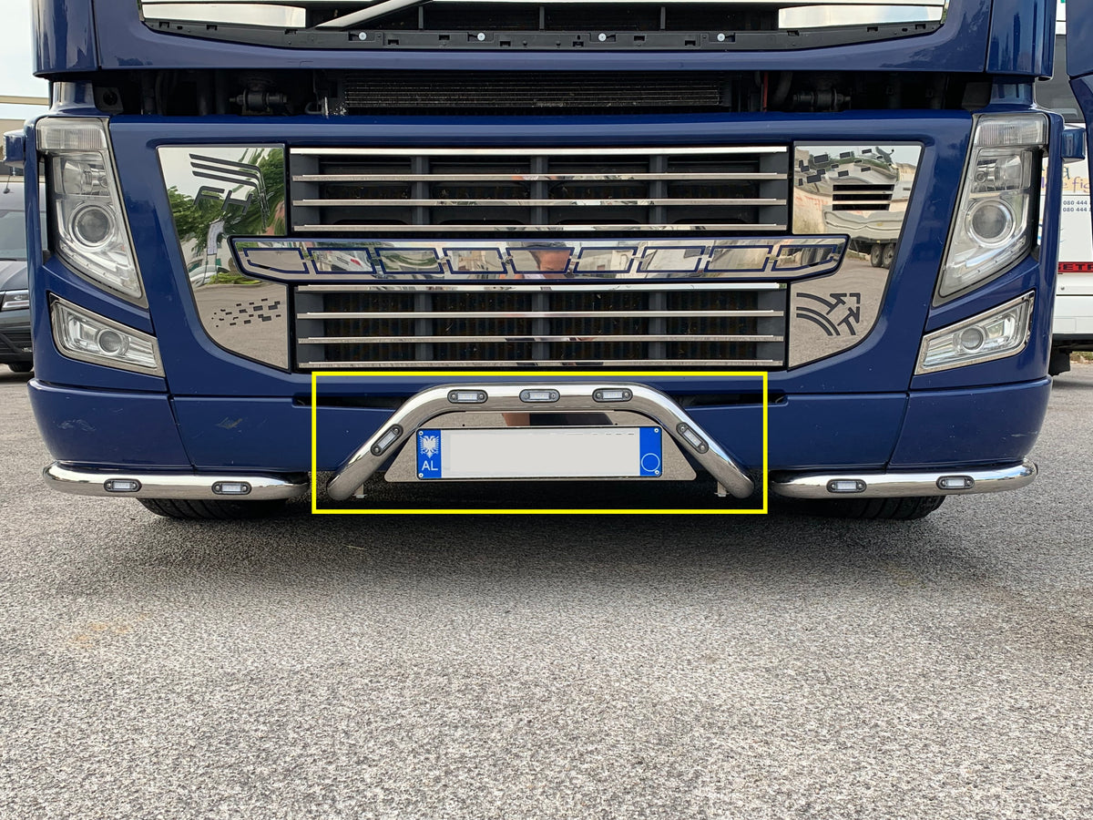 COD. TF212FH2 FRONT LICENSE PLATE HOLDER Volvo FH2 Truck Fashion
