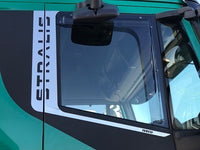 COD. TF-016IV-48 - PLATE KIT FOR DOOR UNDER GLASS WITH WRITING "STRALIS" Iveco Stralis 480