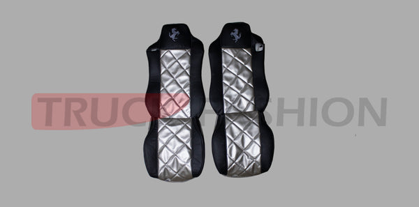 COD. TF-CSHW2 - Iveco Stralis Hi-Way Rhombus Seat Cover Kit