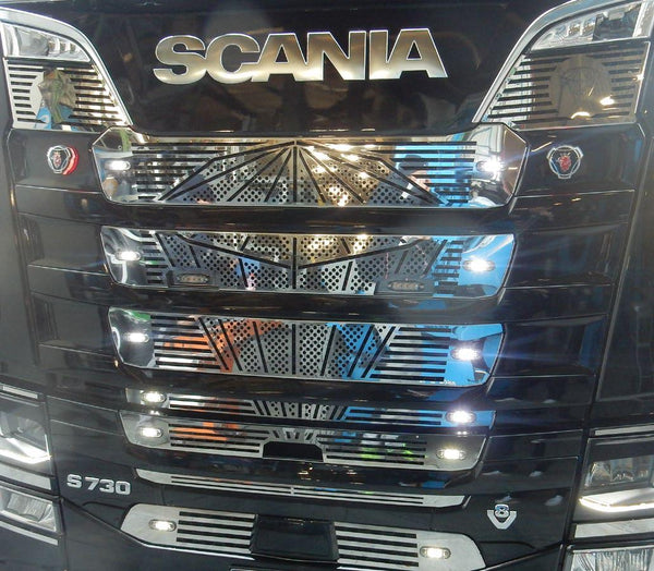 COD. TF-520SC-S - DIAMOND SHAPE MASK KIT Scania S