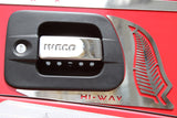 COD. TF-236IV-HW - FRAME FOR HANDLE CONTOUR WITH "HI-WAY" WRITTING Iveco Hi-Way