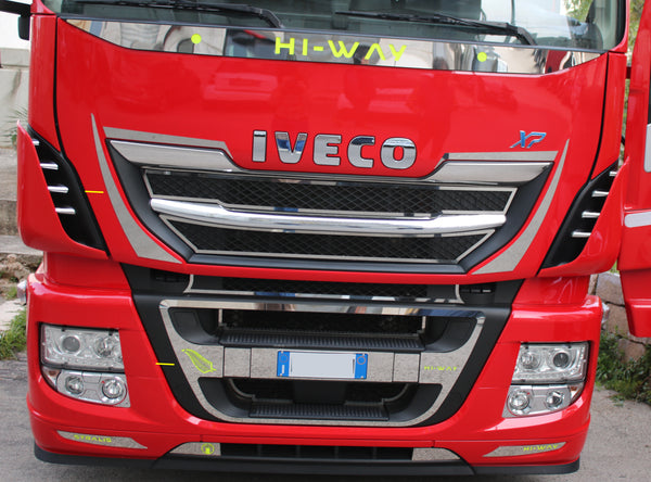 COD. TF-313IV-XP - EXTERNAL MASK PLATES Iveco Stralis Xp