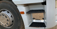 COD. TF-414IV-ES - PLATE KIT FOR CLIMBING FOOTPEGS WITH "IVECO" WRITING Iveco EuroStar