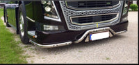 COD. TF-425-FH4 - FRONT LICENSE PLATE HOLDER Volvo FH4 - Truck Fashion