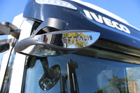 COD. TF-251IV-HW - PLATE FOR FIFTH MIRROR WITH WRITING "STRALIS" Iveco Hi-Way