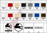 COD. TF-EGM2 - Iveco Eurocargo Floor Mats And Engine Cover Kit