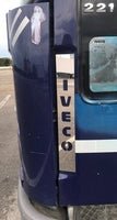 COD. TF-520IV-EG - PLATES FOR DOOR HINGES WITH WRITING "IVECO" Iveco EuroCargo