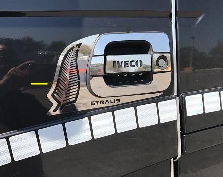 COD. TF-336IV-XP - FRAME FOR HANDLE CONTOUR WITH WRITING "STRALIS" Iveco Stralis Xp