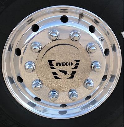 COD. TF-026IV-48 - FRONT WHEEL HUB COVER Iveco Stralis 480