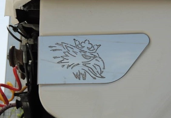 COD. TF-060SC-L -UNDER SPOILER PLATES WITH GRIFFIN Scania L