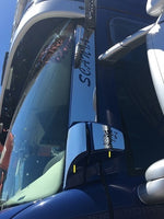 COD. TF-364SC-STM - PLATE ON DOOR HINGES Scania Streamline