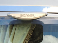 COD. TF-367SC-STM - PLATE FOR 5° MIRROR WITH "SCANIA" WRITING Scania Streamline