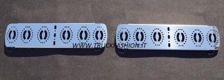 COD. TF-088SC-L - COVERING ON REAR LIGHT 2 PCS Scania L