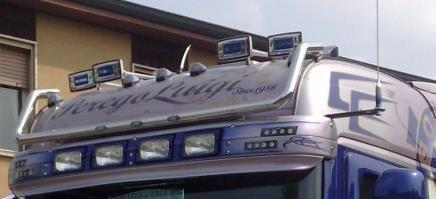 COD. TF-202SC-NR - SHORT ROOF HEADLIGHTS SUPPORT HIGHLINE CAB Scania New R