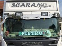 COD. TF-322SC-STM - VISOR TO BE APPLIED ABOVE THE ORIGINAL Scania Streamline