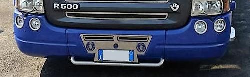 COD. TF-345SC-STM - FRONT TARGET PLATE  Scania Streamline