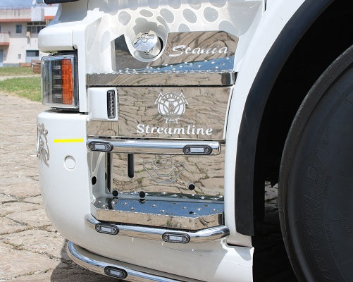 COD. TF-373SC-STM - LOWER PROFILE KIT FROM THE BOTTOM (1DX, 1SX) 2 PCS Scania Streamline