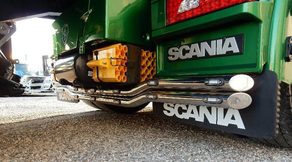 COD. TF-427SC-STM - REAR BUMPER WITH DOUBLE TUBE Scania Streamline