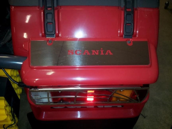 COD. TF-423SC-STM - REAR FENDER WITH "SCANIA" WRITING 2 PCS Scania Streamline