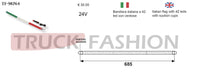 ITALIAN FLAG WITH 42 LEDS WITH SUCTION CUPS - Truck Fashion