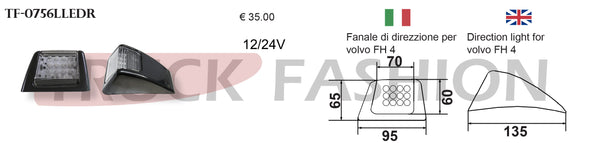 INDICATOR LIGHT FOR VOLVO FH4 - Truck Fashion