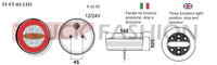 THREE FUNCTIONS LIGHT: POSITION, STOP AND DIRECTION - Truck Fashion